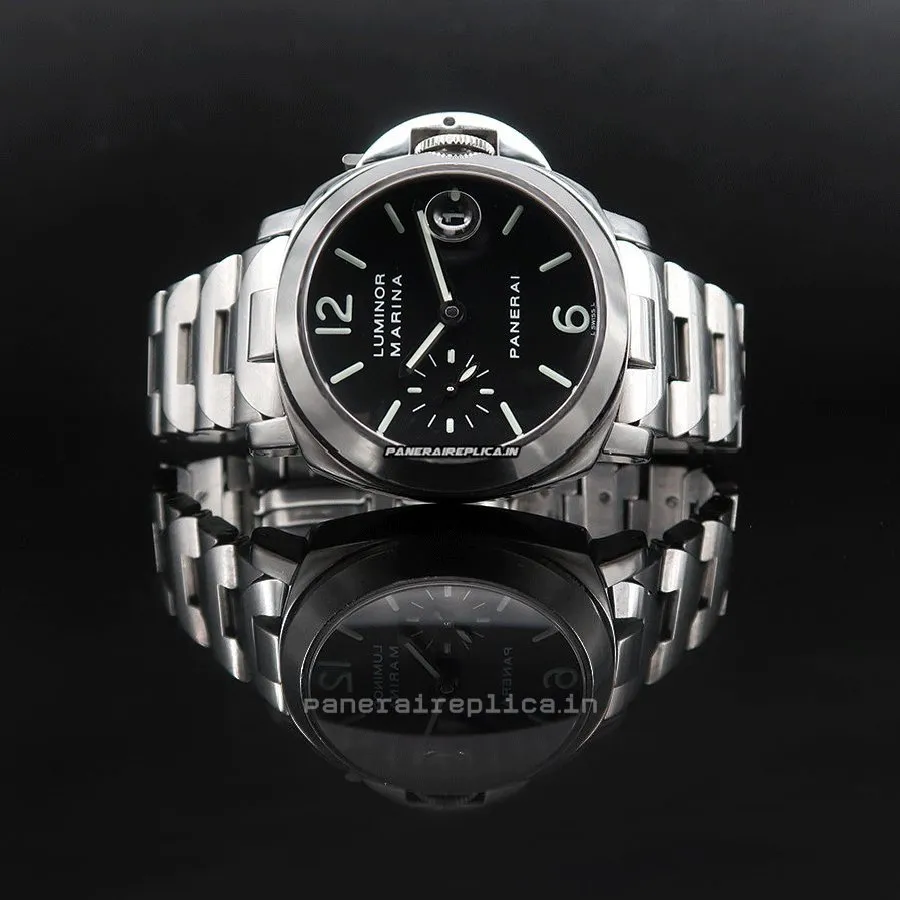 Alternative view of Exquisite Replica Panerai Luminor Marina 40mm Steel Case Mens/unisex Automatic Watch