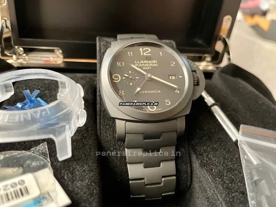 Cool Fake Panerai Luminor 1950 44mm Ceramic Case Mens/unisex Automatic Watch