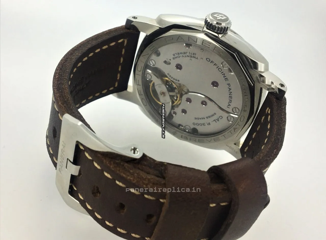 Alternative view of Design Replica Panerai Special Editions 47mm Steel Case Mens/unisex Manual Winding Watch
