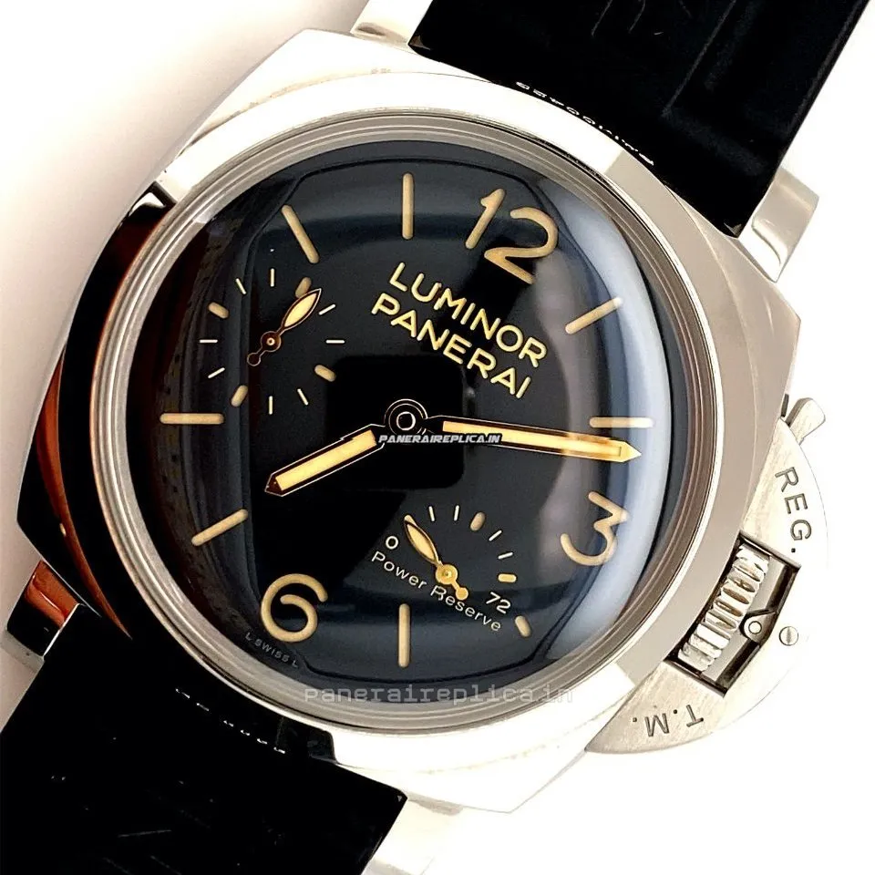 Cool Knockoff Panerai Luminor 1950 47mm Steel Case Mens/unisex Manual Winding Watch