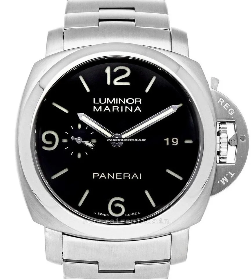 Well Made Replica Panerai Luminor Marina 44mm Steel Case Mens/unisex Automatic Watch