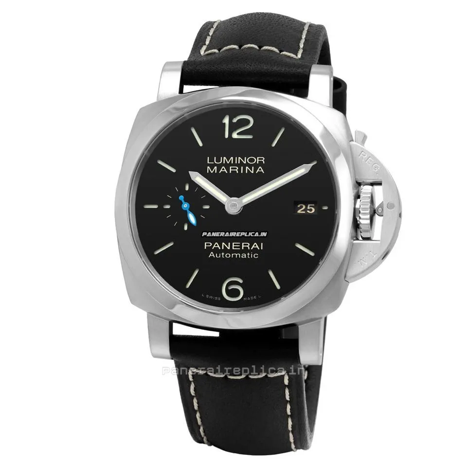 Alternative view of Wholesale Copies Panerai Panerai Watches 42mm Steel Case Mens/unisex Automatic Watch