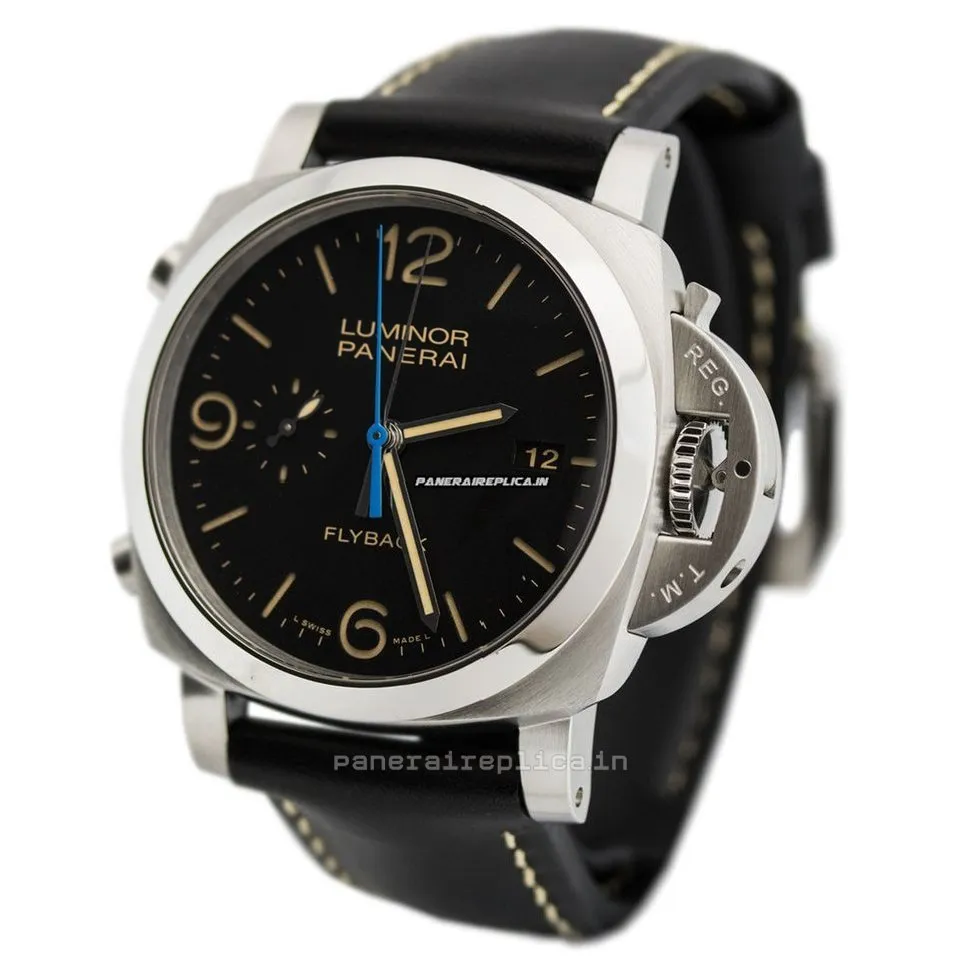 Alternative view of Unique Imitation Panerai Luminor 1950 44mm Steel Case Mens/unisex Automatic Watch