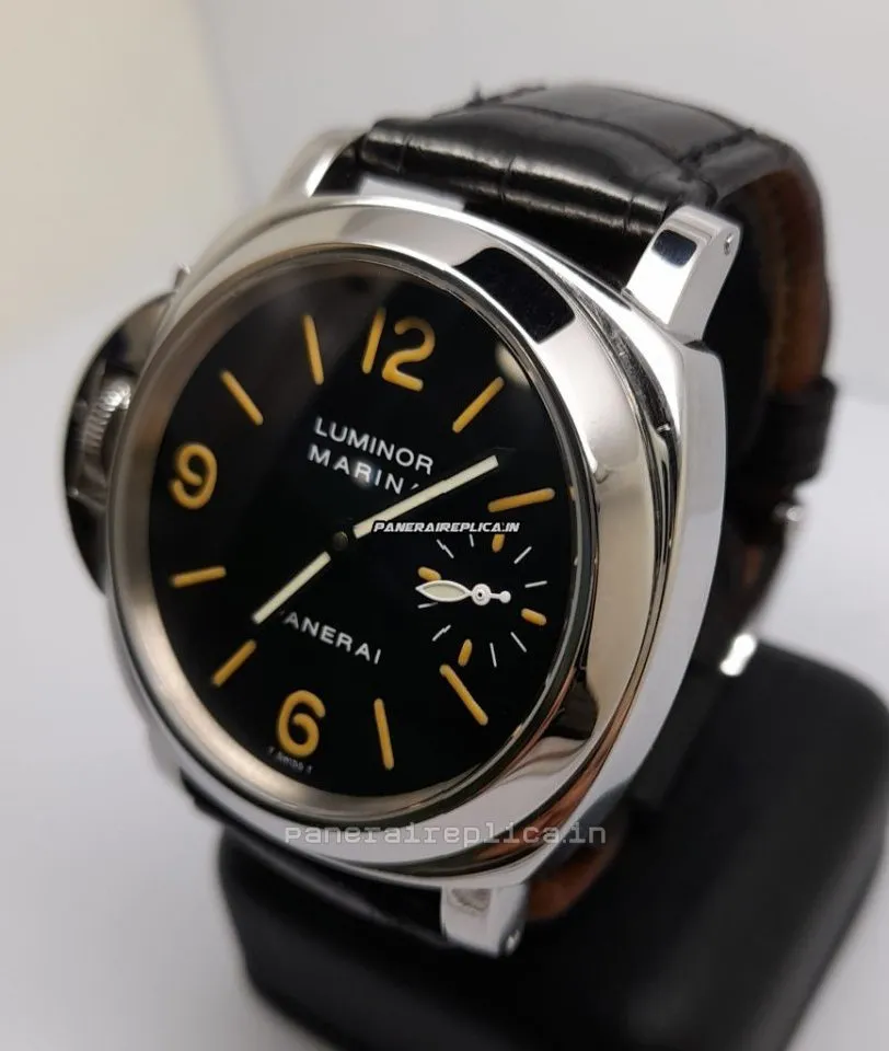 Alternative view of Aaa Replica Panerai Luminor Marina Steel Case Mens/unisex Manual Winding Watch