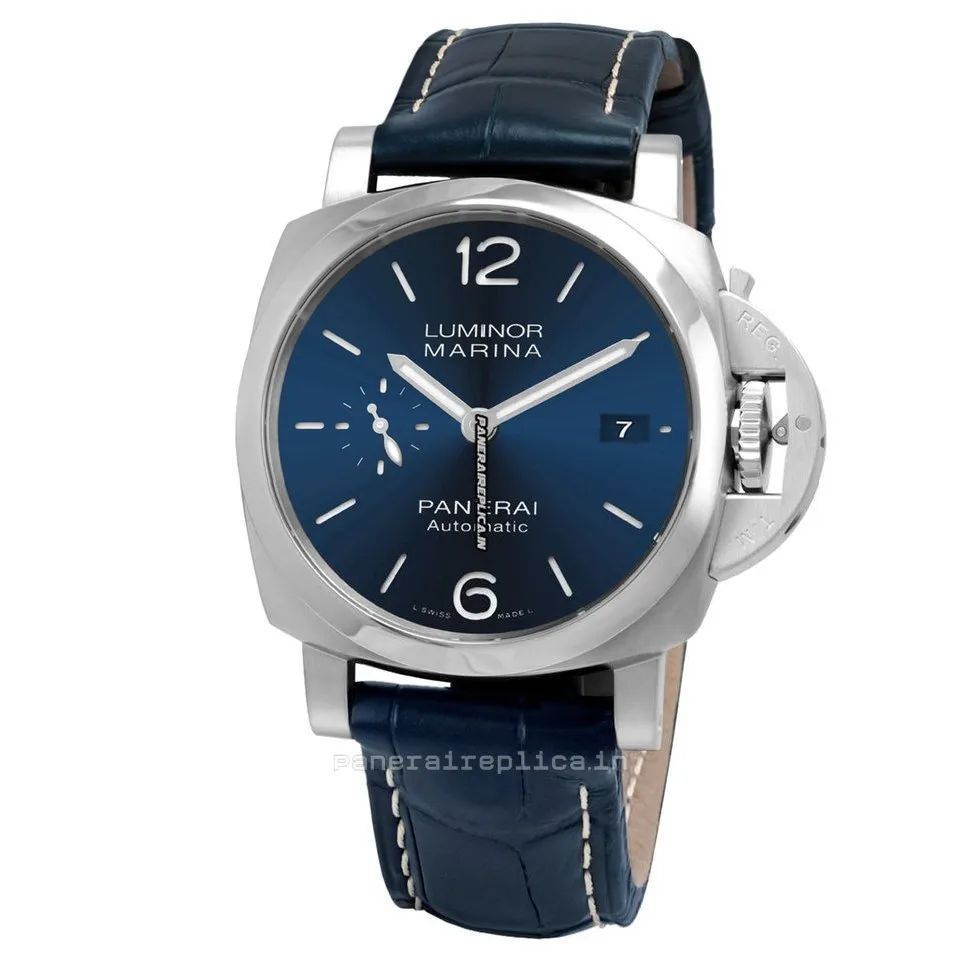 Alternative view of Excellent Fake Panerai Luminor Marina 44mm Steel Case Mens/unisex Automatic Watch