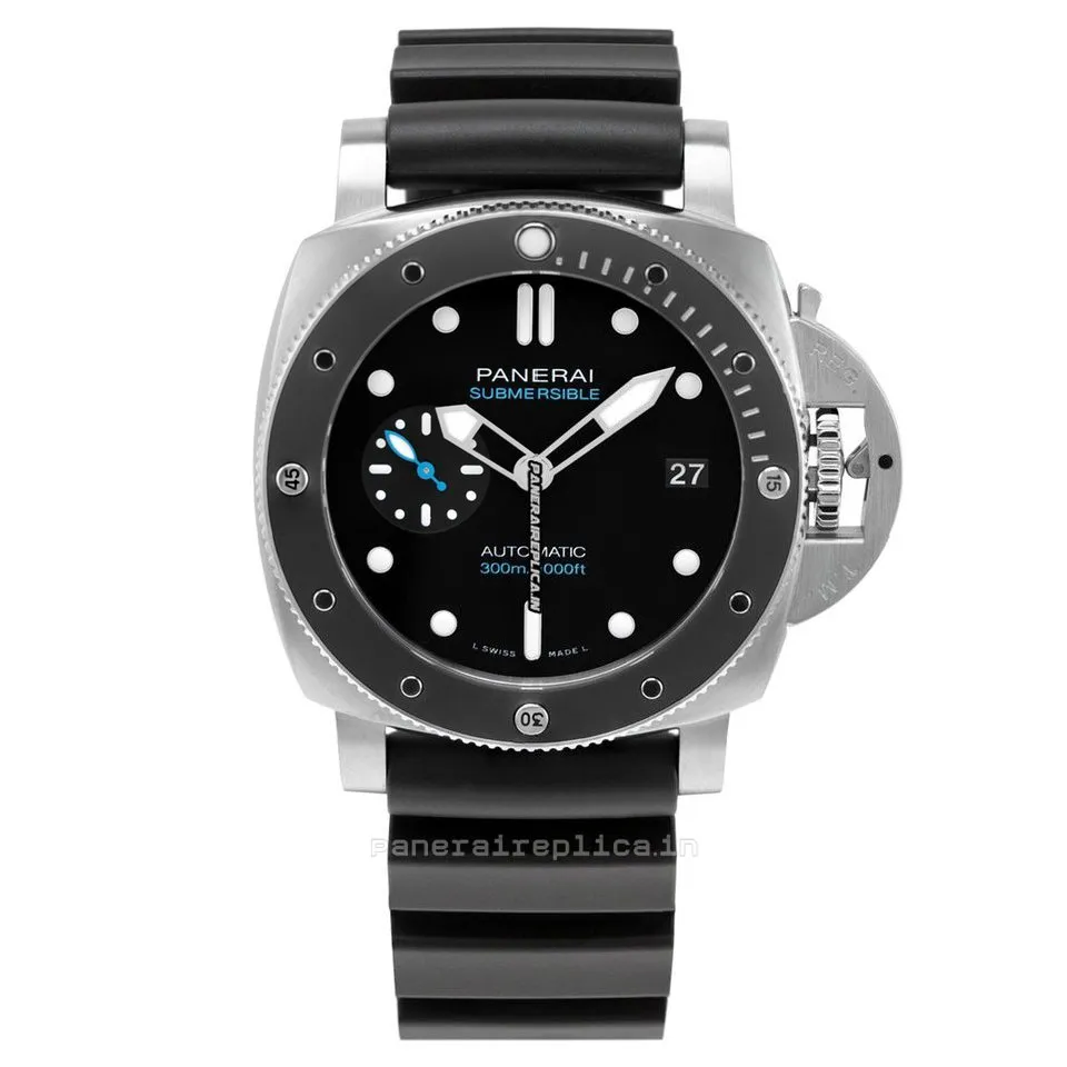 Defect Replica Panerai Luminor Submersible 42mm Steel Case Mens/unisex Automatic Watch