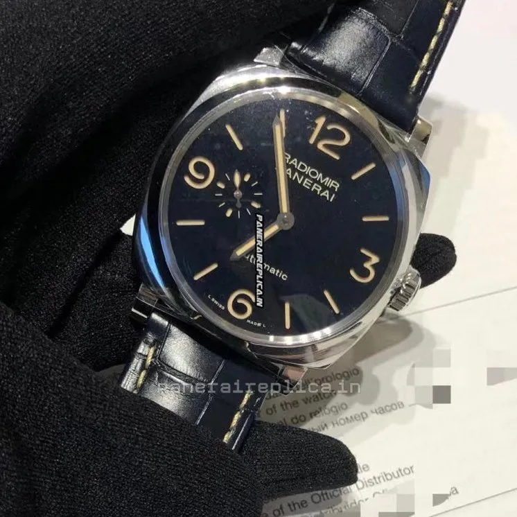 Alternative view of Design Fake Panerai Panerai Watches Silver Case Mens/unisex Automatic Watch
