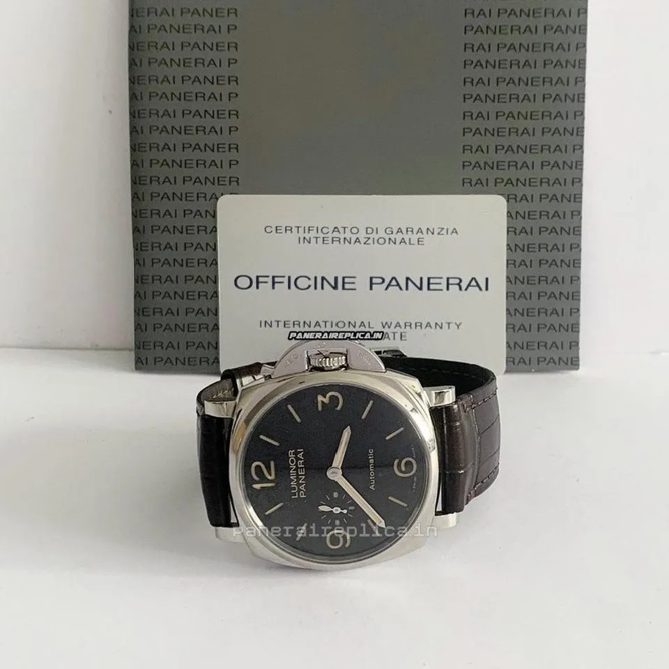 Alternative view of Beautiful Replica Panerai Luminor Due 45mm Steel Case Mens/unisex Automatic Watch