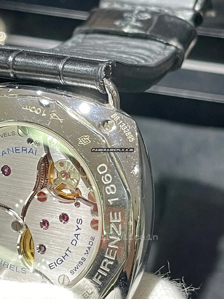 Alternative view of Great Copy Panerai Radiomir 8 Days Gmt 45mm Steel Case Mens/unisex Manual Winding Watch