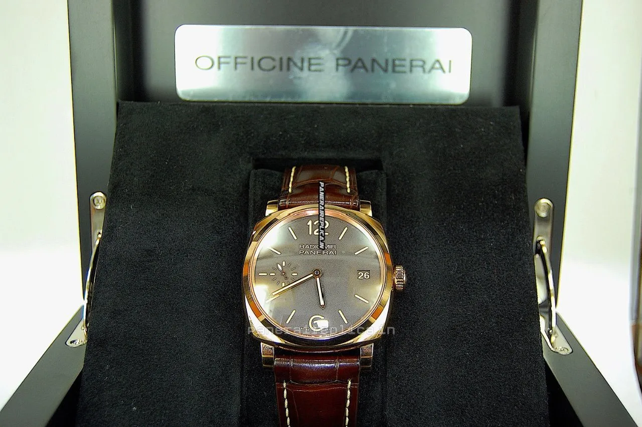 Perfect Fake Panerai Radiomir 1940 47mm Rose Gold Case Mens/unisex Manual Winding Watch