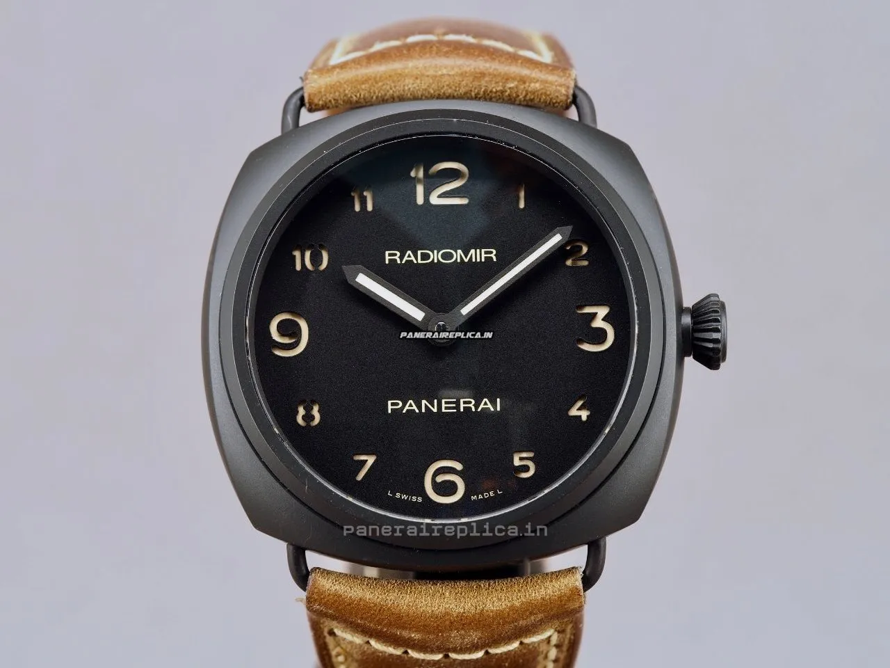 Unique Imitation Panerai Special Editions Ceramic Case Manual Winding Watch