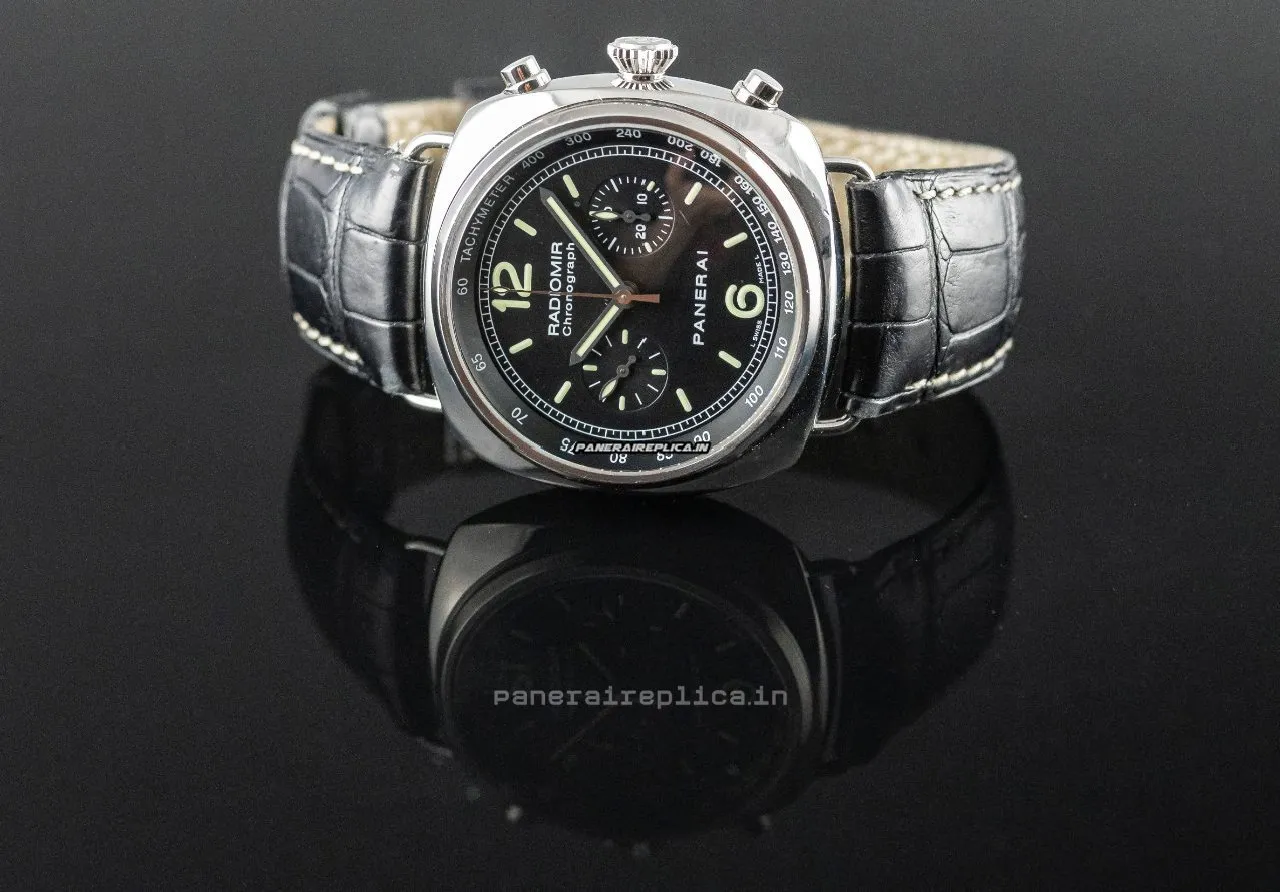 Alternative view of Wonderful Replica Panerai Radiomir Chronograph 45mm Steel Case Mens/unisex Automatic Watch
