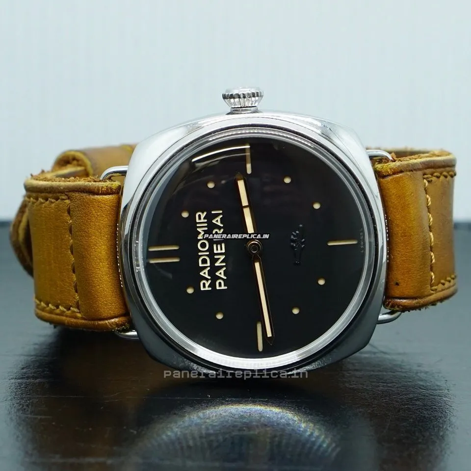 Affordable Fakes Panerai Radiomir 3 Days Gmt 47mm Steel Case Mens/unisex Manual Winding Watch
