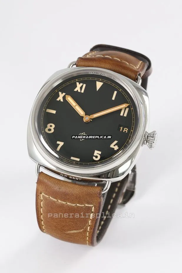 Alternative view of Suitable Copy Panerai Radiomir 3 Days Gmt 47mm Steel Case Mens/unisex Manual Winding Watch