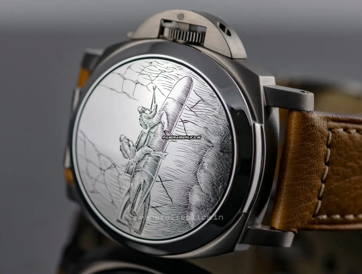 Alternative view of Appealing Replica Panerai Special Editions 44mm Titanium Case Mens/unisex Automatic Watch