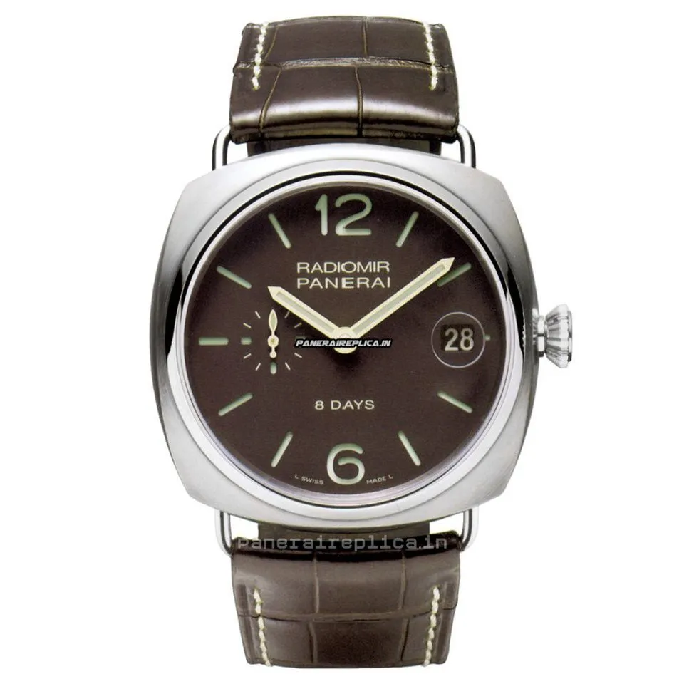 Special Replicas Panerai Radiomir 8 Days Gmt 45mm Titanium Case Mens/unisex Manual Winding Watch