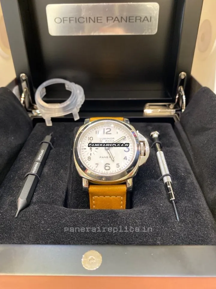 Incredible Clone Panerai Luminor Marina 44mm Steel Case Mens/unisex Manual Winding Watch