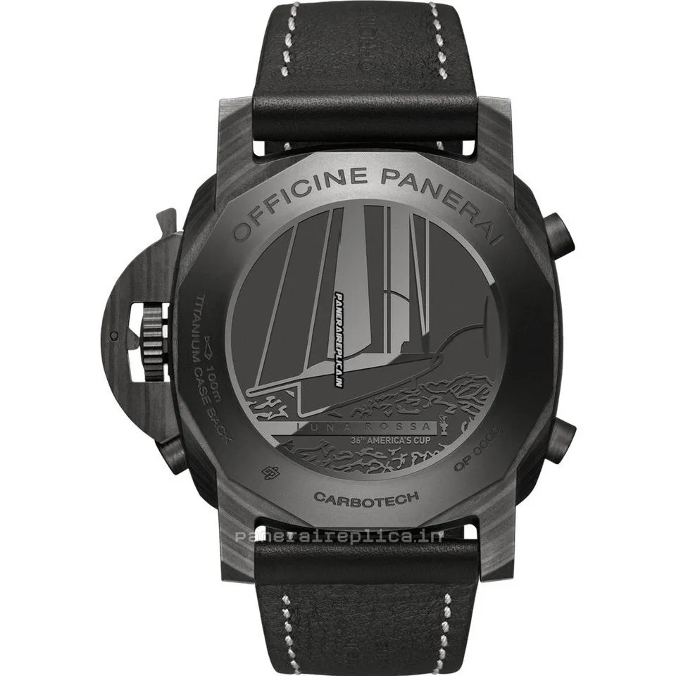 Alternative view of Amazing Replica Panerai Panerai Watches 47mm Carbon Case Mens/unisex Automatic Watch