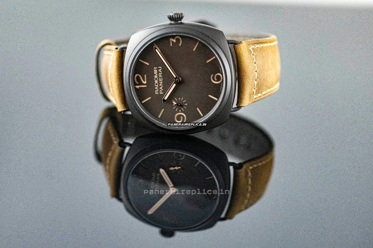 Alternative view of Remarkable Replica Panerai Radiomir 3 Days Gmt 47mm Ceramic Case Mens/unisex Manual Winding Watch