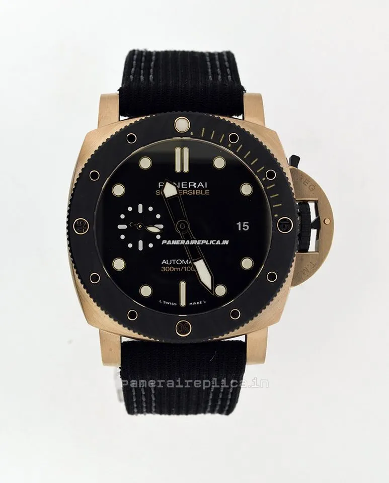 Beautiful Replica Panerai Special Editions 44mm Rose Gold Case Automatic Watch