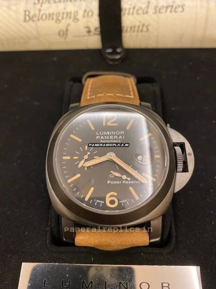 Cheap Knockoff Panerai Luminor Power Reserve Steel Case Mens/unisex Automatic Watch