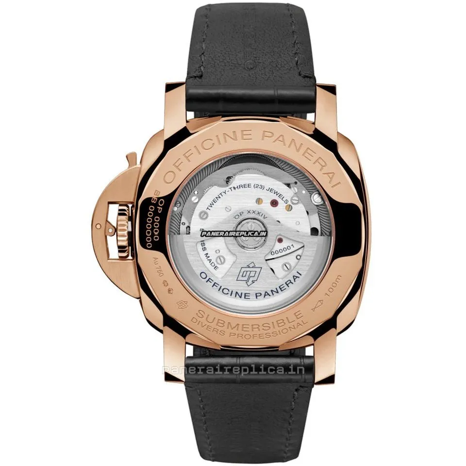 Alternative view of Luxury Copies Panerai Luminor Submersible 42mm Rose Gold Case Mens/unisex Automatic Watch