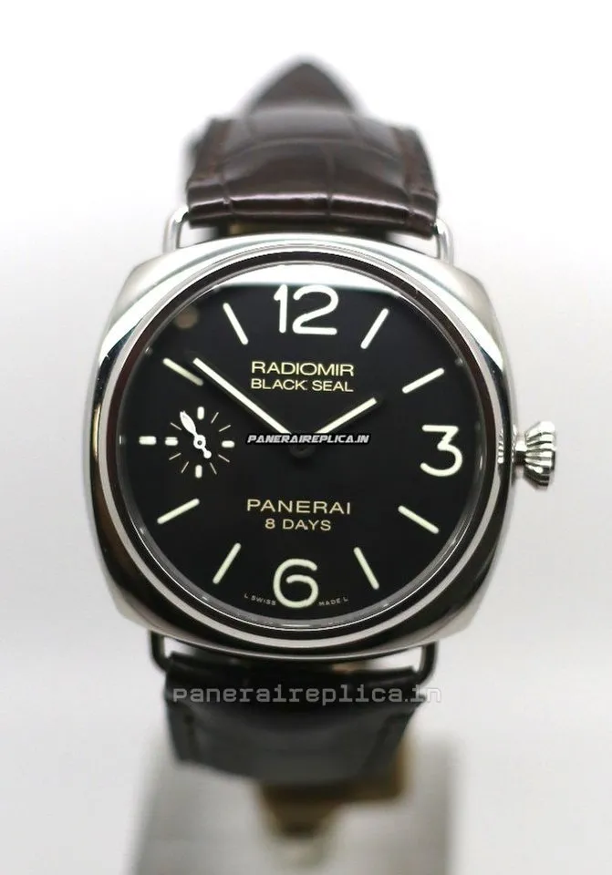 Excellent Replica Panerai Radiomir 8 Days Gmt 45mm Steel Case Mens/unisex Manual Winding Watch