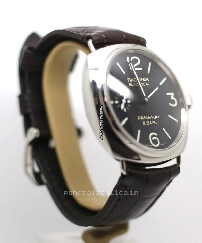Alternative view of Excellent Replica Panerai Radiomir 8 Days Gmt 45mm Steel Case Mens/unisex Manual Winding Watch