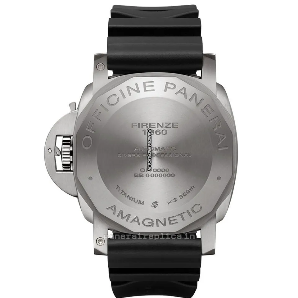 Alternative view of Defect Replica Panerai Luminor Submersible 47mm Titanium Case Mens/unisex Automatic Watch