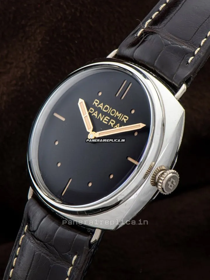 Alternative view of Popular Copy Panerai Special Editions 47mm Platinum Case Manual Winding Watch