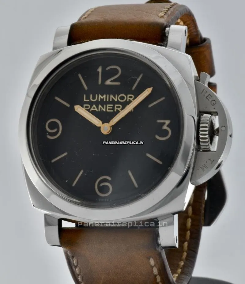 Fabulous Copy Panerai Luminor 1950 47mm Steel Case Manual Winding Watch