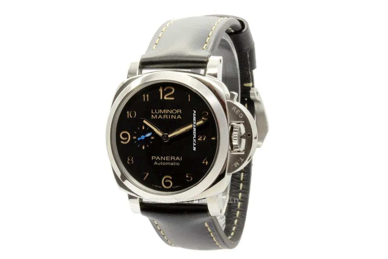 Alternative view of Unique Replica Panerai Luminor Marina 44mm Steel Case Mens/unisex Automatic Watch