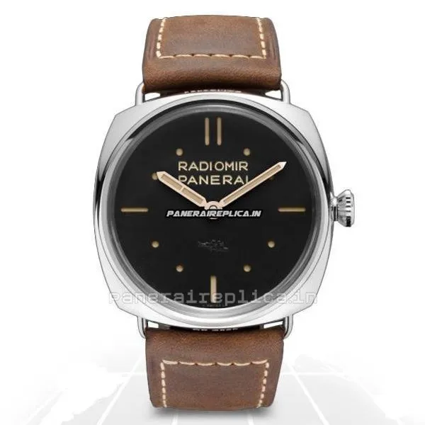 Wonderful Fakes Panerai Radiomir 3 Days Gmt 47mm Steel Case Manual Winding Watch