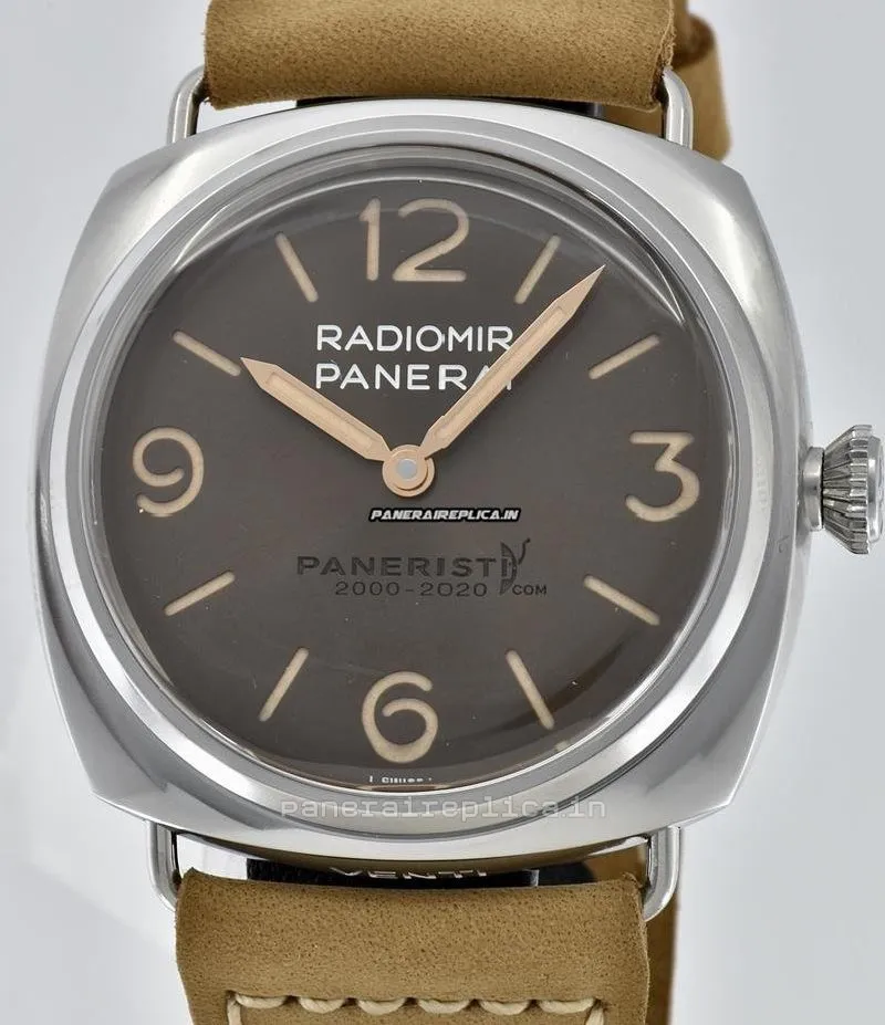Marvellous Replicas Panerai Panerai Watches 44mm Steel Case Manual Winding Watch
