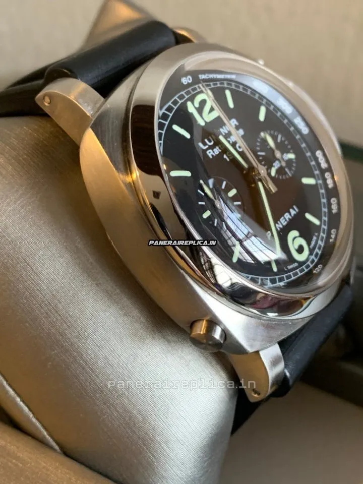 Alternative view of Terrific Replica Panerai Luminor 1950 44mm Steel Case Mens/unisex Automatic Watch
