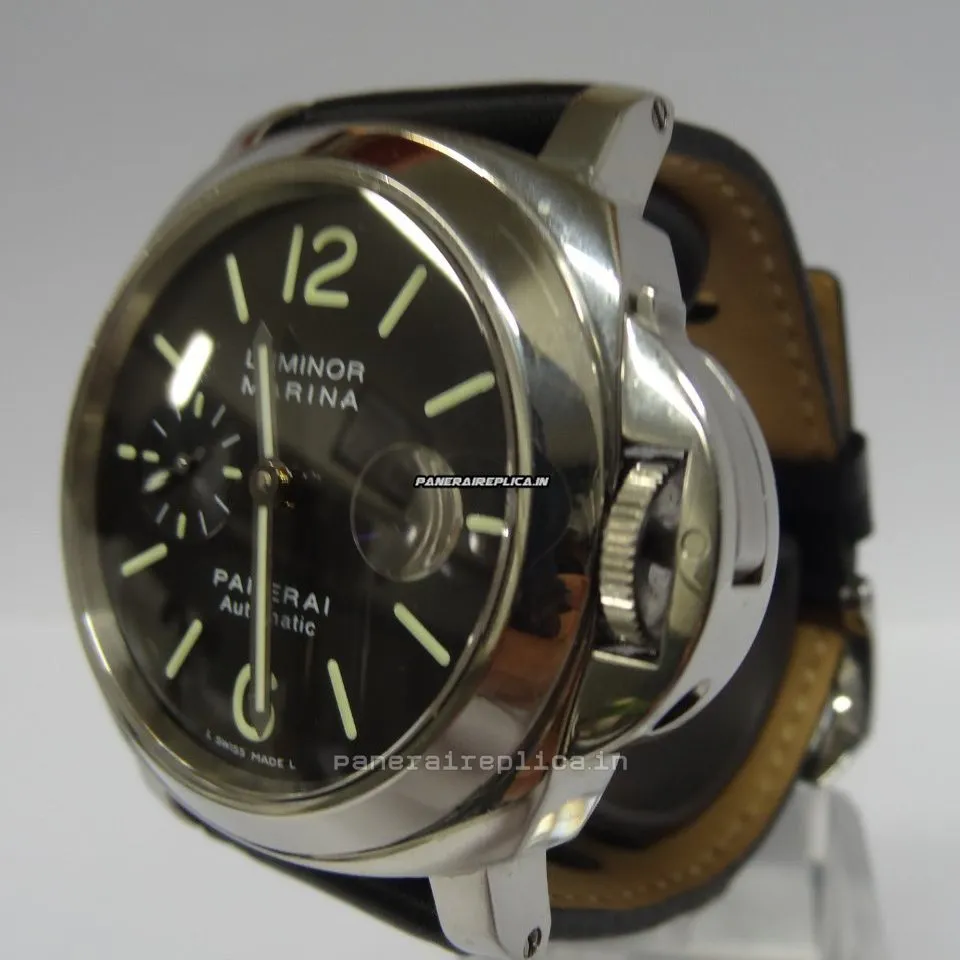 Alternative view of Lovely Replica Panerai Luminor Marina 44mm Steel Case Mens/unisex Automatic Watch