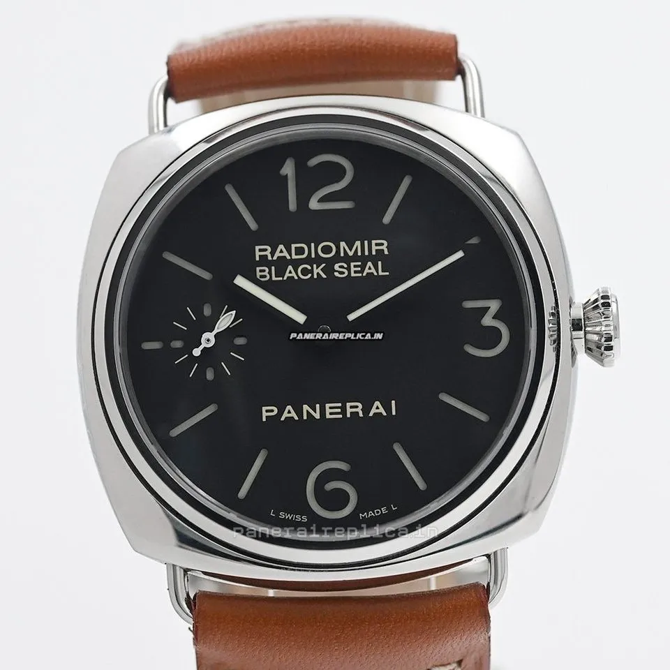 Distinctive Clone Panerai Radiomir Black Seal 45x50mm Steel Case Mens/unisex Manual Winding Watch