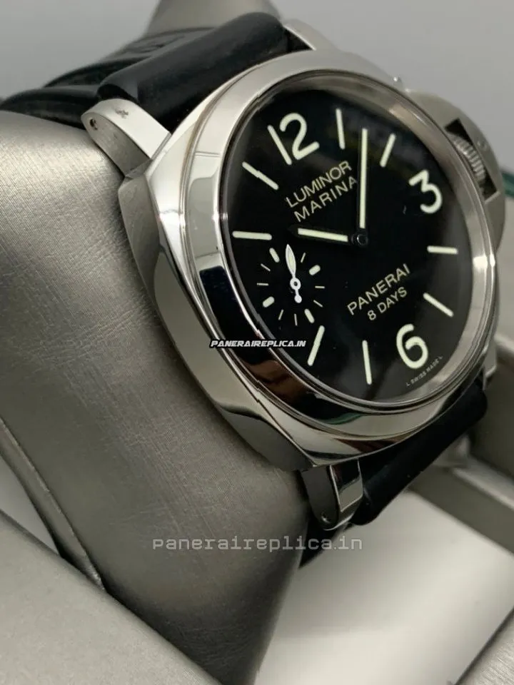 Alternative view of Recommend Replica Panerai Luminor Marina 44mm Steel Case Mens/unisex Manual Winding Watch