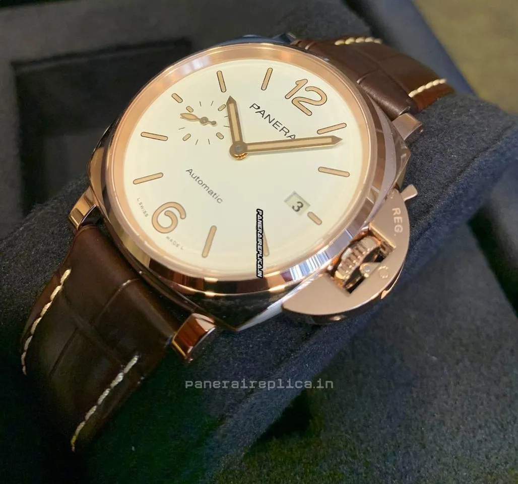 Alternative view of Wonderful Copy Panerai Panerai Watches Rose Gold Case Mens/unisex Automatic Watch