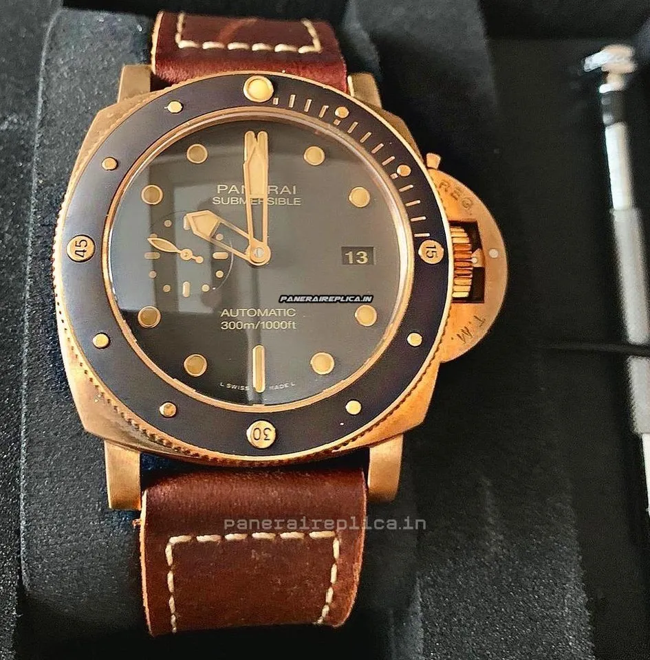 Best Replica Panerai Luminor Submersible 47mm Bronze Case Mens/unisex Automatic Watch