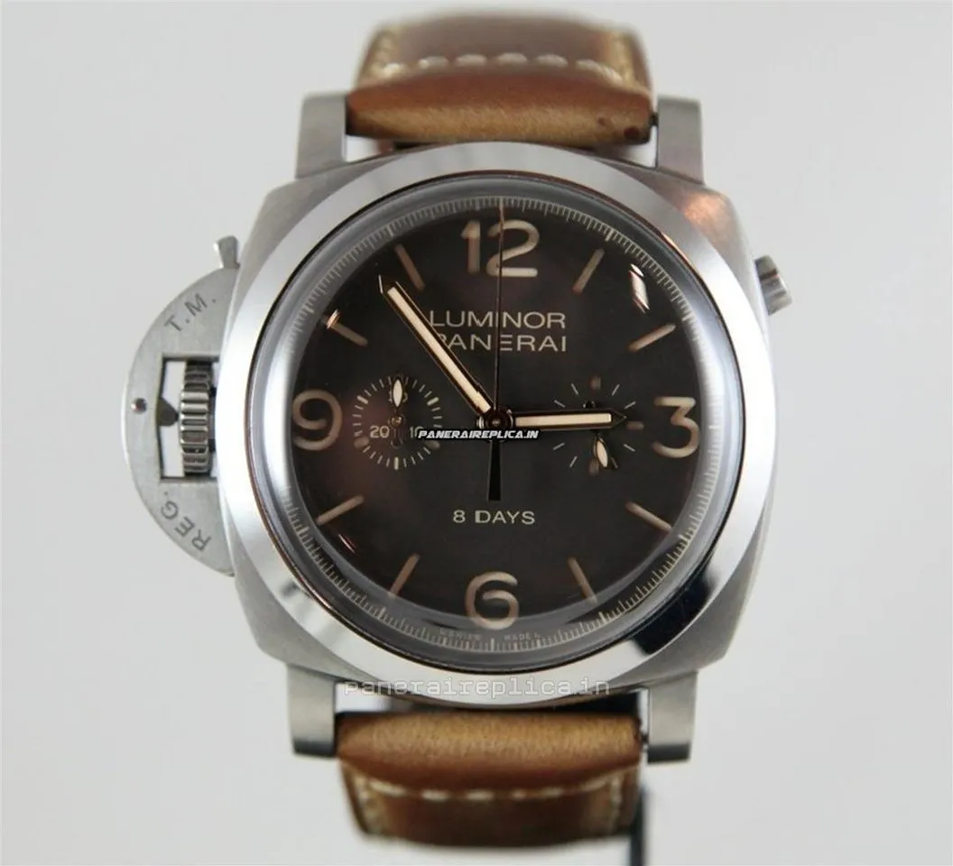 Alternative view of Appealing Copy Panerai Special Editions 47mm Titanium Case Mens/unisex Manual Winding Watch