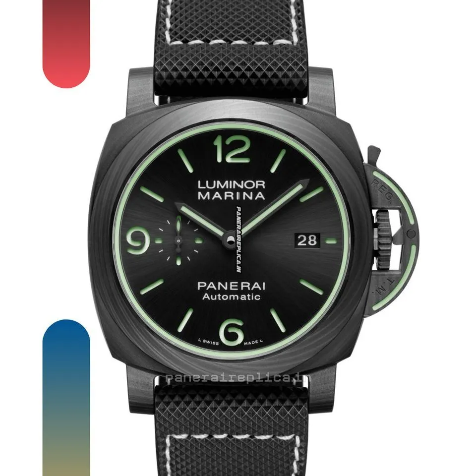 Best Knockoff Panerai Luminor Marina 44mm Carbon Case Mens/unisex Automatic Watch