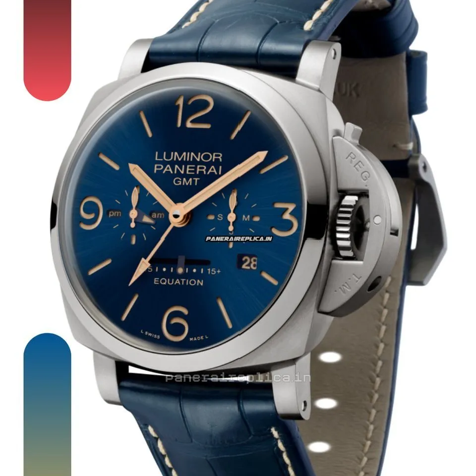Discount Knockoff Panerai Luminor 1950 47mm Titanium Case Mens/unisex Manual Winding Watch