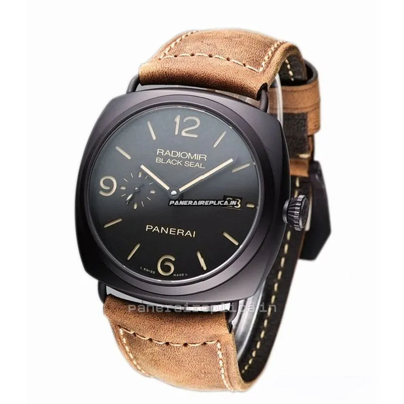Amazing Replica Panerai Radiomir Black Seal 45mm Ceramic Case Mens/unisex Automatic Watch