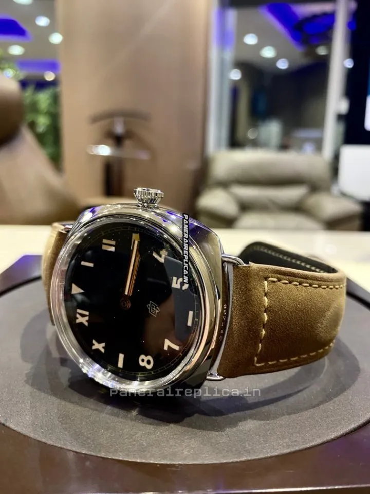 Alternative view of Neat Copy Panerai Radiomir 3 Days Gmt 47mm Steel Case Mens/unisex Manual Winding Watch
