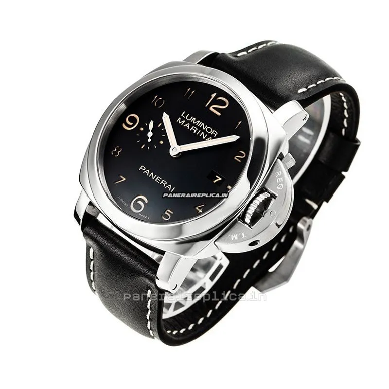 Alternative view of Appealing Copy Panerai Luminor Marina 44mm Steel Case Mens/unisex Automatic Watch