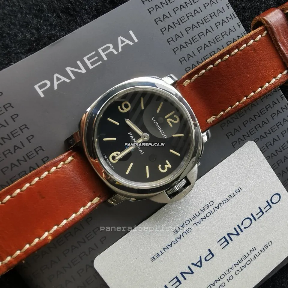 Alternative view of Swiss Replica Panerai Special Editions 44mm Steel Case Mens/unisex Manual Winding Watch