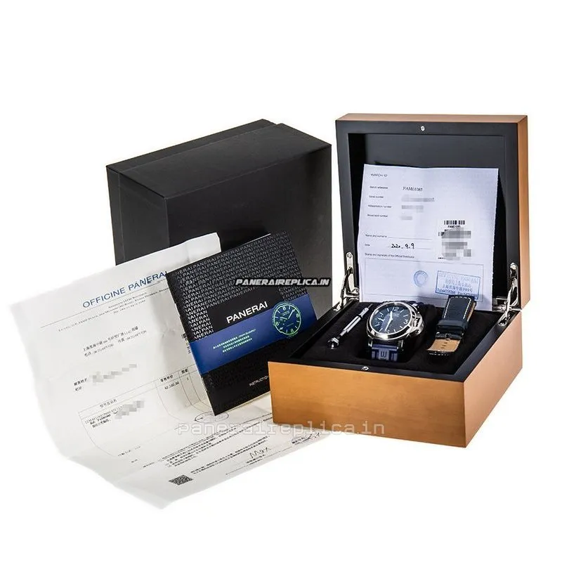 Alternative view of High-end Clone Panerai Panerai Watches 44mm Steel Case Mens/unisex Manual Winding Watch