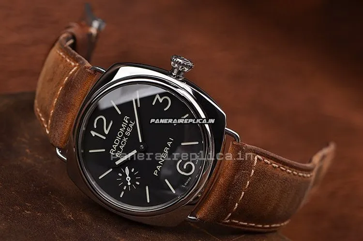 Alternative view of Recommend Copy Panerai Radiomir Black Seal 45x50mm Steel Case Mens/unisex Manual Winding Watch