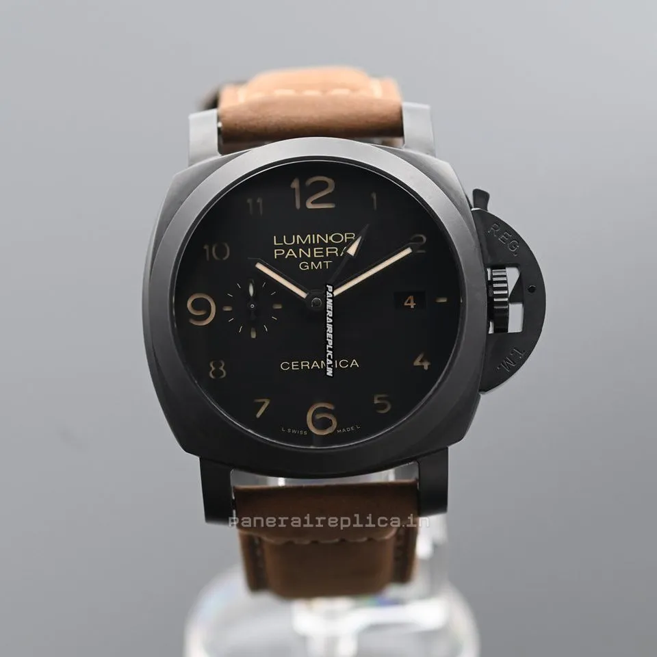 Alternative view of Recommend Copy Panerai Luminor 1950 44mm Ceramic Case Mens/unisex Automatic Watch